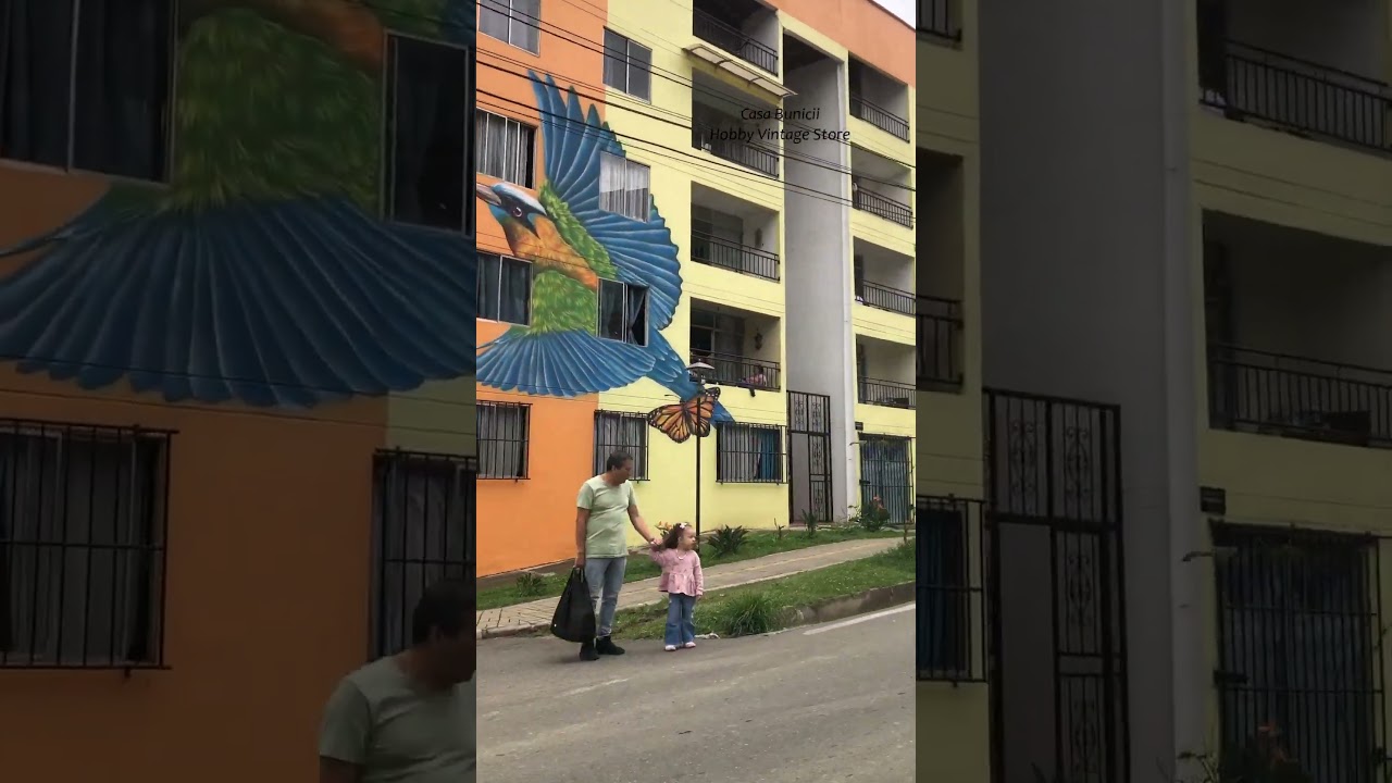 Mural painting - Antioquia, Medellin, Colombia
