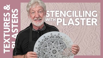 Raised Stencilling Furniture Makeover  |  Decorative Plaster How To
