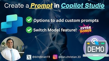 How to Create a Prompt in Copilot Studio