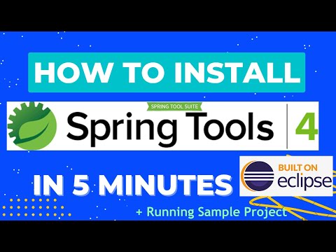 How to Download and Install Spring Tool Suite 4 (STS for Eclipse) on Windows 10