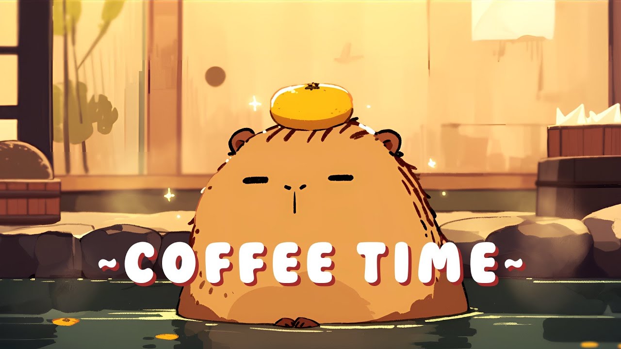 24/7 Capybara Lofi Beats - Cozy Japanese Lofi Mix ~ Quiet Moments ~ ✨
