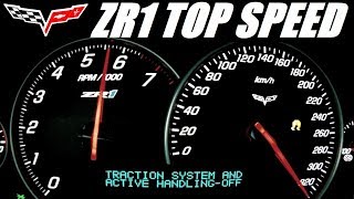 Corvette ZR1 (640HP) 0-330 km/h Acceleration Top Speed