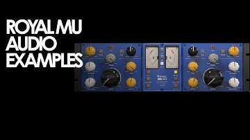The APB "Royal Mu" Compressor and Limiter - Audio Examples