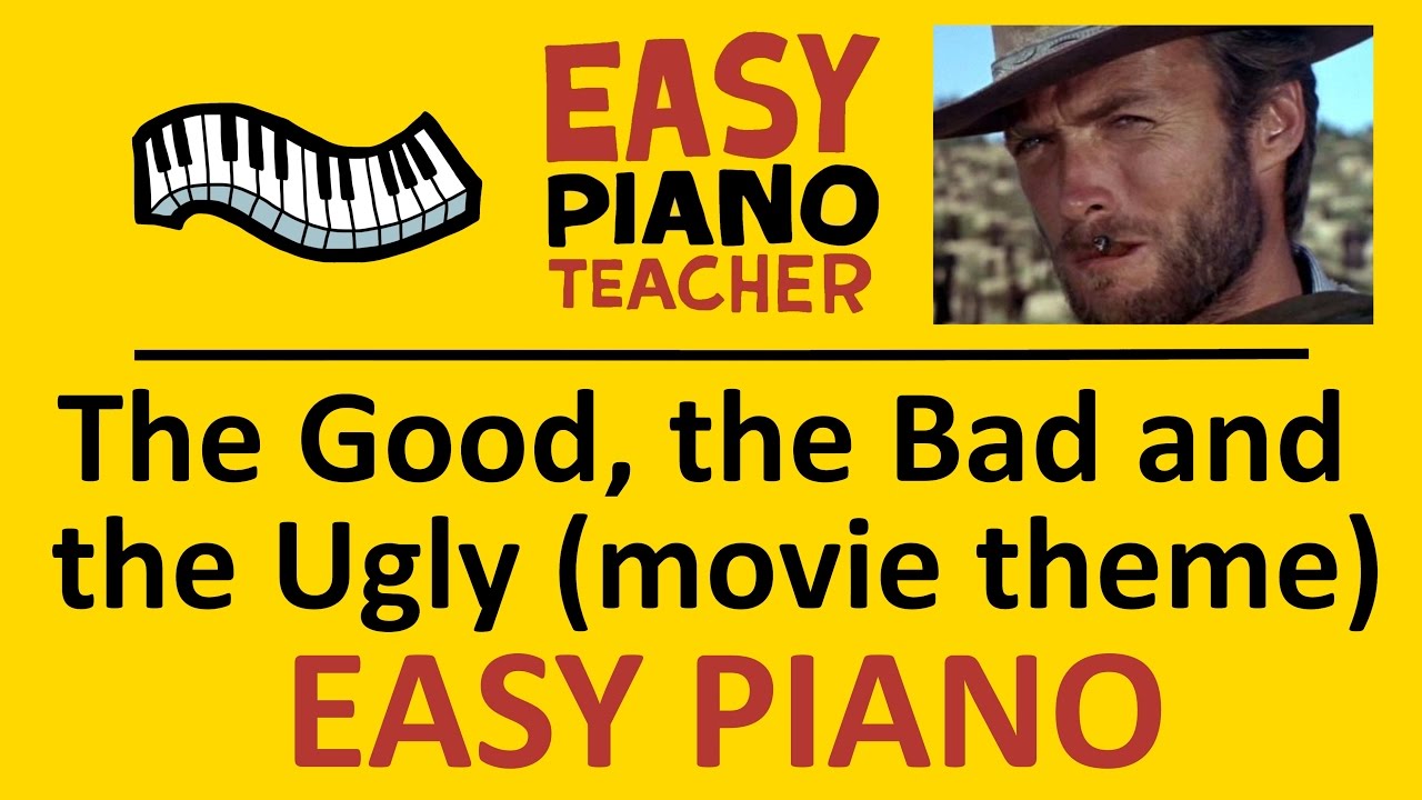 How To Play The Good The Bad And The Ugly Movie Theme Easy Keyboard Song Piano Tutorial Ept Youtube