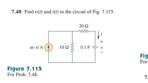 Exercise problem 7.48 & 7.49 || Fundamentals of Electrical Circuit(Sadiku) || First Order Circuit ||