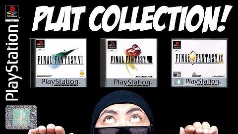 "PS1 PLAT COLLECTION!" - Final Fantasy VII, VIII, IX - NZ Toy Reviews