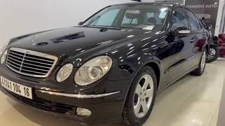 سيارة للبيع Mercedes E220 2004 marche 34000km عند شوروم Hamadis AUTO