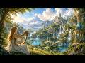 Magical Elven Fantasy Music 🌿 Celtic Harp & Ambient Nature Sounds | Peaceful Study & Relaxation