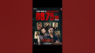 RAID 2 🔥7th Day Box Office Collection #ajaydevgan #raid #raid2
