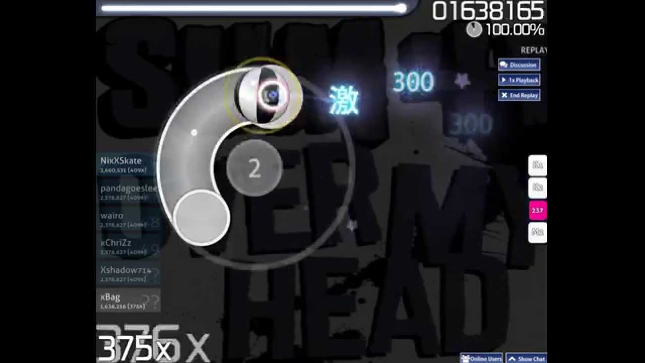 Карта в осу dead to me