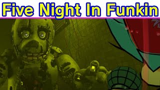 Friday Night Funkin' VS Five Night In Funkin 3 DEMO (FNF Mod) (Five Nights at Freddy's 3/FNaF 3)