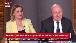 SPECIAL B1. T.BĂSESCU: Vă asigur că PSD trece GUVERNUL/ BOLOJAN poate deveni președinte SENATULUI.P1