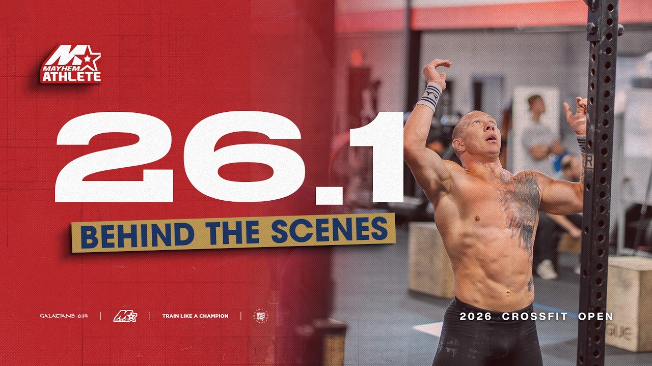 The 2026 CrossFit Open Begins // 26.1 BTS