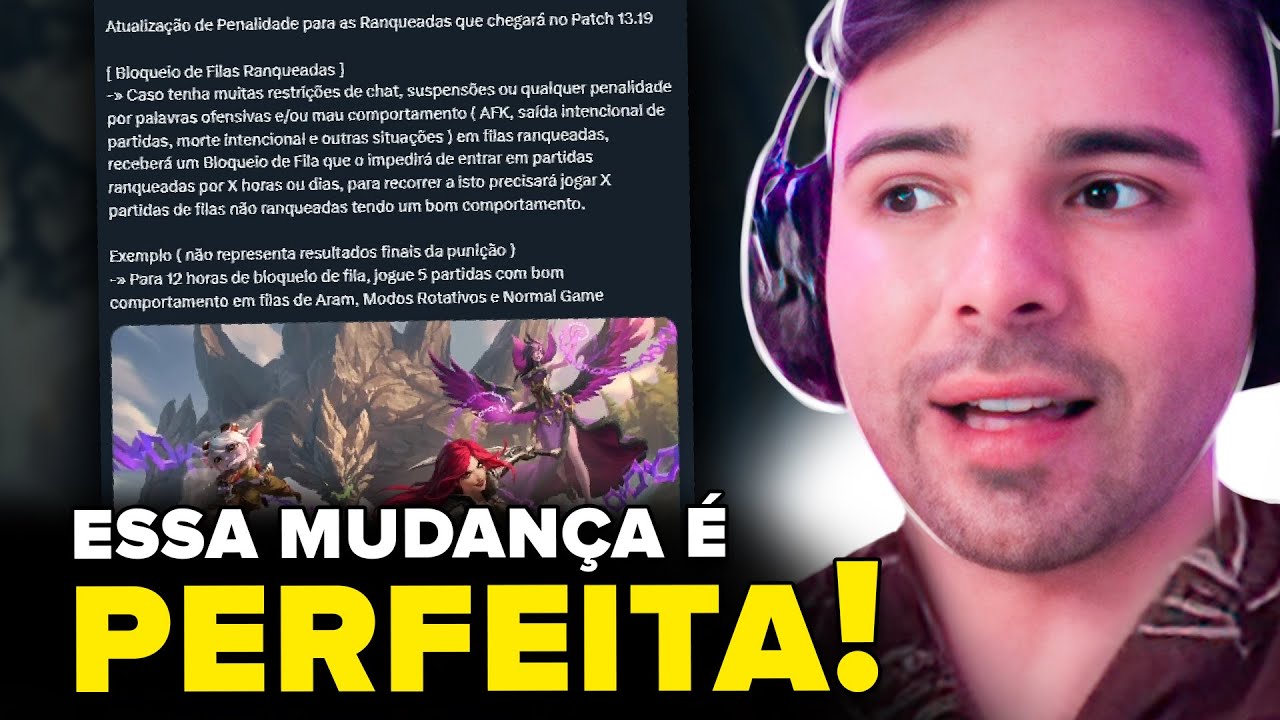 Restrições da ranqueada – League of Legends - Suporte ao Jogador