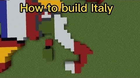 how to build Italy in | Minecraft (tutorial) part 11