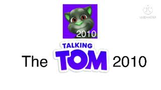 The Talking Tom 2010 Logo In Green Lowers