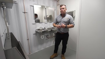 Ablution Units built from Shipping Containers - Port Shipping Containers