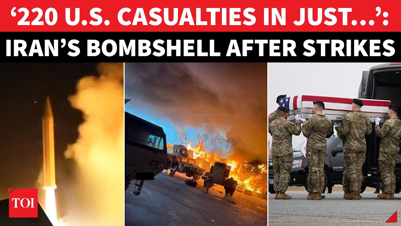 ‘200+ US Casualties In…’: Iran’s Shocker After Deadly Attack On US Military; Trump Receives Bodies