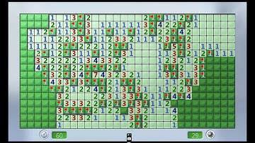 Minesweeper on Windows #47 HARD *7,5,5* Super lucky, found 7 within 2 minutes and 6 seconds