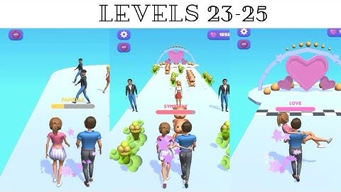 👫Date Rush👫-Gameplay Walkthroughs ( 23-25 ) Game Andriod, iOS New Levels