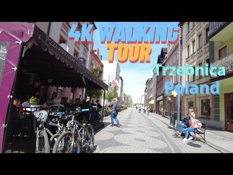 Trzebnica 🇵🇱 walking  tour [ 4K ]