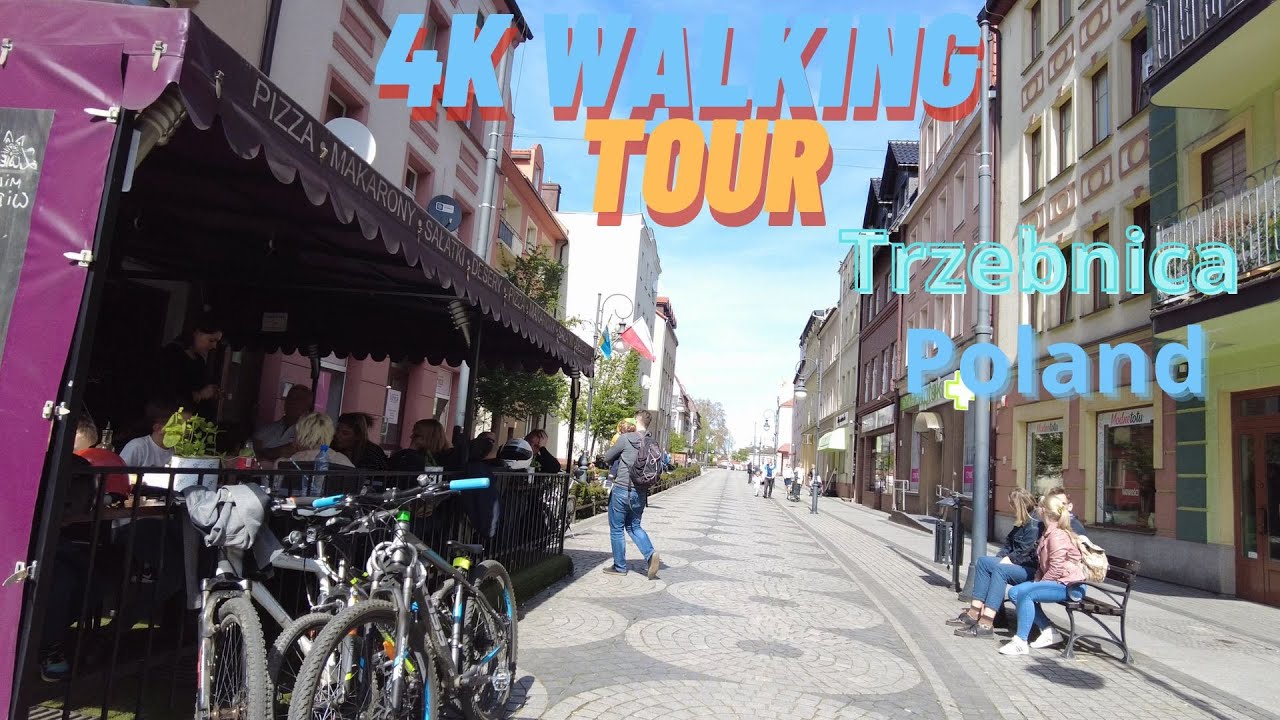 Trzebnica 🇵🇱 walking  tour [ 4K ]