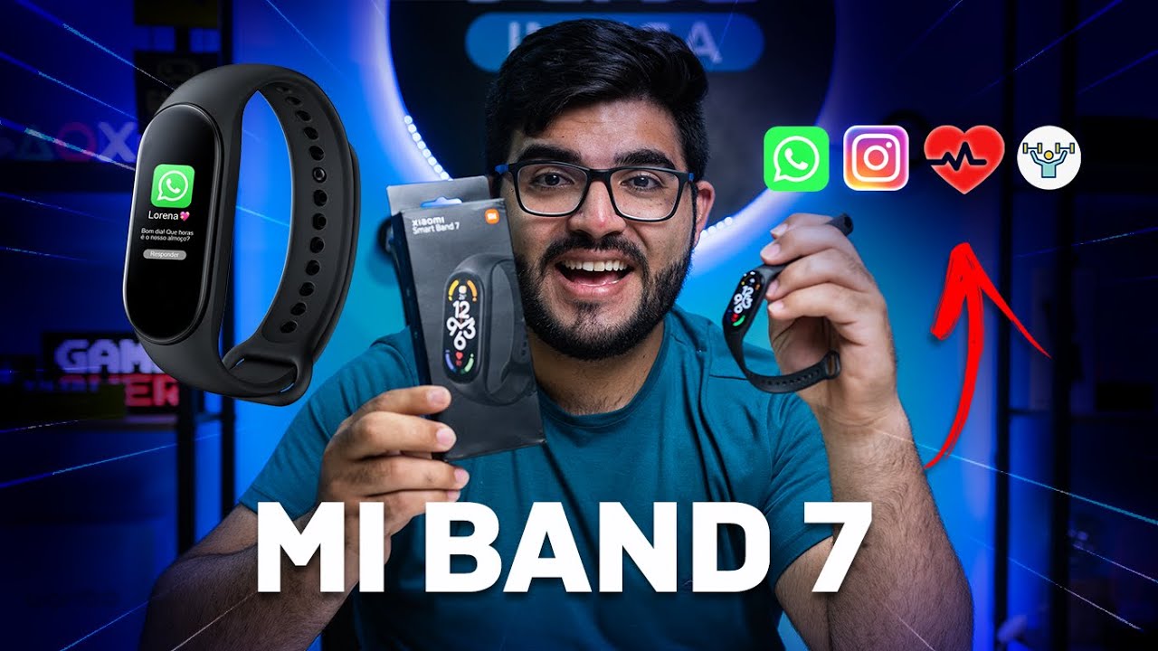 Relógio Digital Xiaomi Inteligente Smart Band 7 - Adulto