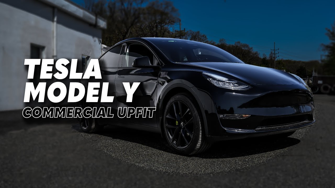 Tesla Model Y with commercial lights! by 10-75 Emergency Vehicles