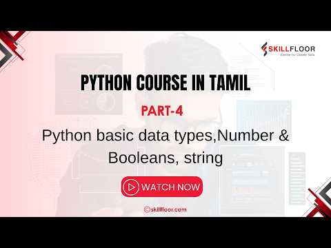 Python basic data types,Number & Booleans, string