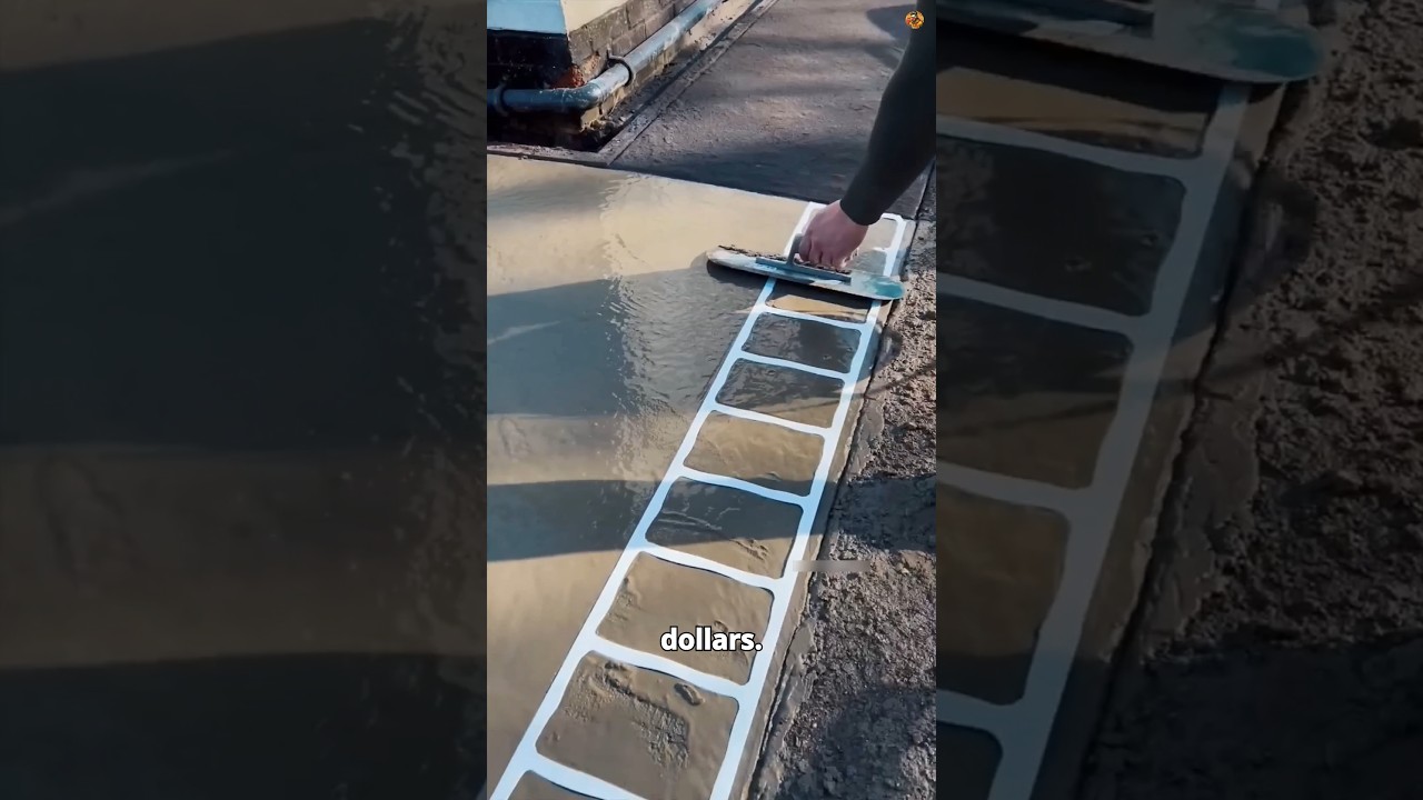 Plain Concrete Transforms into This... 🤯