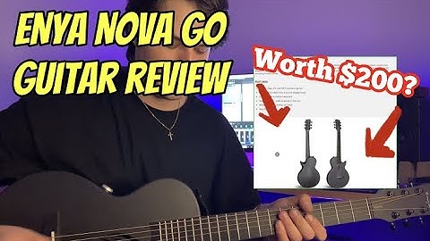 Is this $300 travel guitar any good? Enya Nova Go - Guitar Review