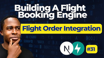 Next.js + FastAPI: Flight Booking Order Integration! | Flight Booking Engine Day 31