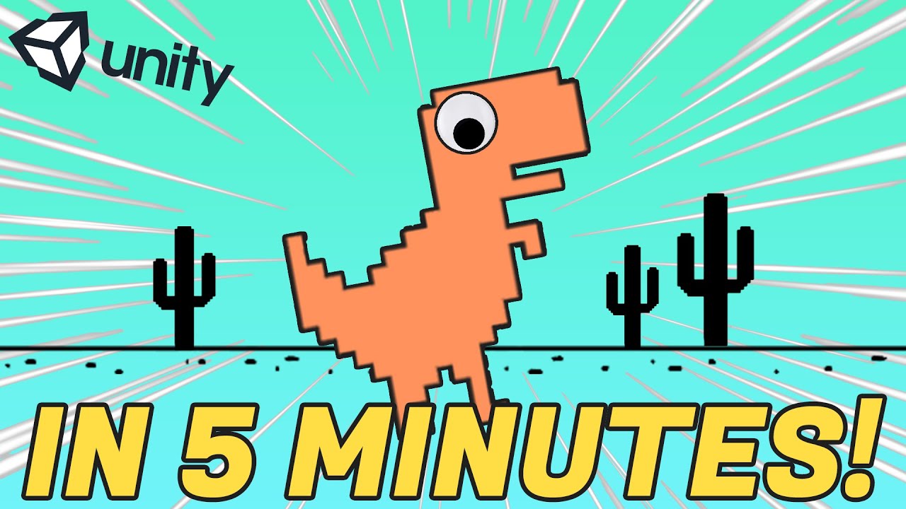 Chrome Dino Game Animation in After Effects Tutorial 