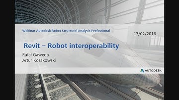Revit – Robot interoperability