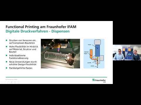 Webinar »Functional Printing - Materialien und Prozesse für die Funktionsintegration«