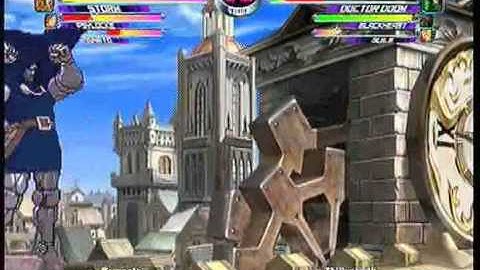 MvC2 Online (360): Brett (MSP) vs ThillyGewth (Gui/Doom/BH) 25 .:7.7.10:.