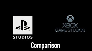 Microsoft and Sony's Opening Animation Studios Comparisons