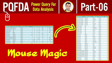 6. PQFDA : Fastest Magical Way to Unpivot Data with Power Query in Excel Bangla 2021