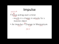 Understanding Impulse and Momentum