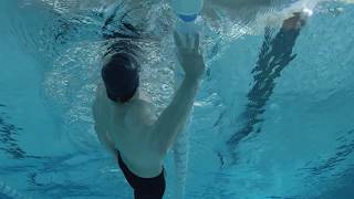 Backstroke Swimming Drills | Lane Rope Pull