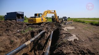 Больше половины труб для водопровода в городке Воздвиженском уже проложили