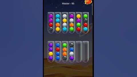 Golden Bubble Sort Master Level 95 (gameplay walkthrough)