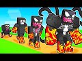 Nacimiento a Muerte de VENOM INMORTAL en Minecraft!