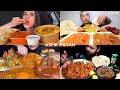 Asmr indian food mukbang compilation  best sounds