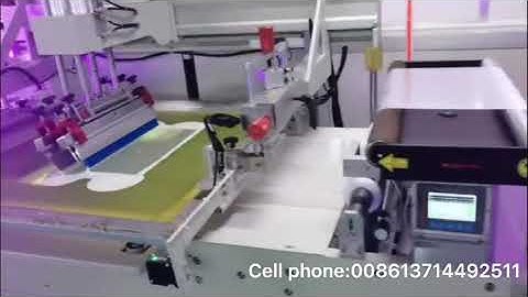 Roll to Roll CCD Registering Screen Printer For Diffuse Film With Cutter