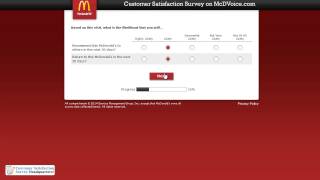 How to Participate in the www.Mcdvoice.com Web Survey
