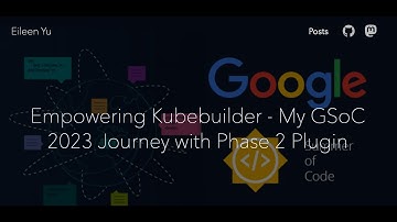 Kubebuilder External Plugin - Google Summer of Code 2023