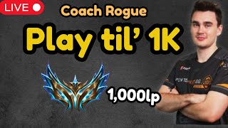 Pro Player / Coach - Playing to 1,000LP - Coachrogue.com/academy