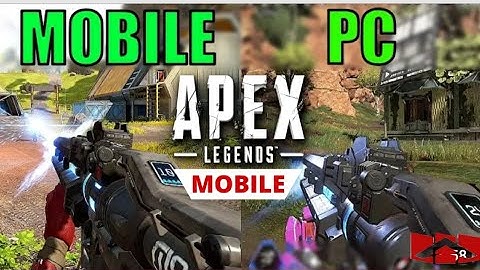 APEX LEGENDS Mobile🔥 vs APEX LEGENDS PC | GRAPHICS COMPARISON VIDEO | Apex Legends Mobile