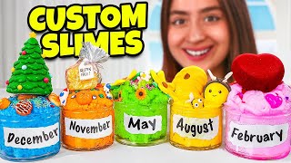 Making Slime For All My Friends Birthdays!